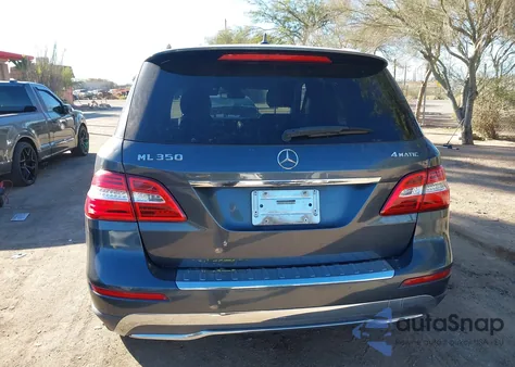 2012 Mercedes-Benz Ml 350 4Matic z USA, uszkodzony, nr VIN 4JGDA5HB3CA044036
